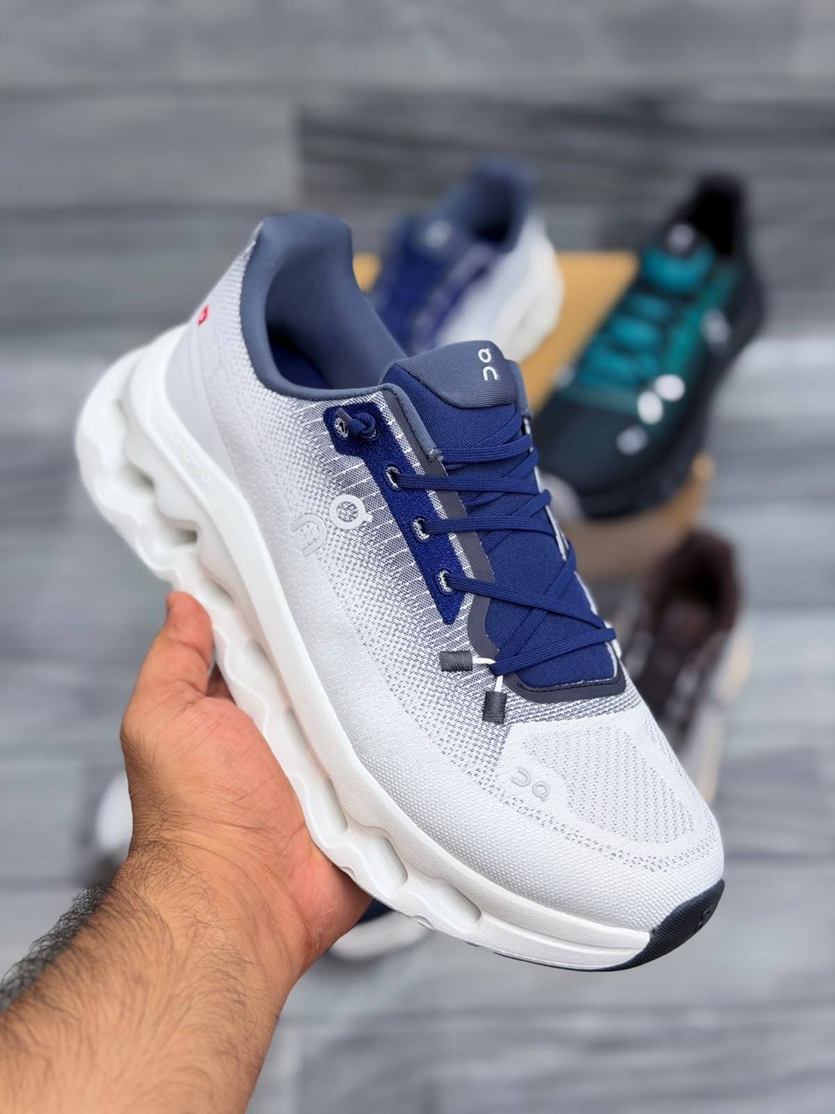 On Cloudtilt Running Shoes – Blue-White