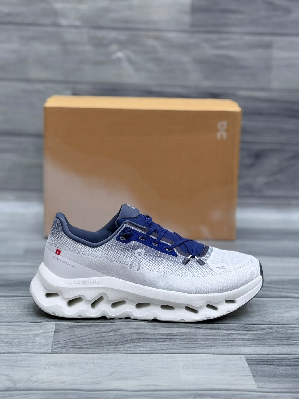On Cloudtilt Running Shoes – Blue-White
