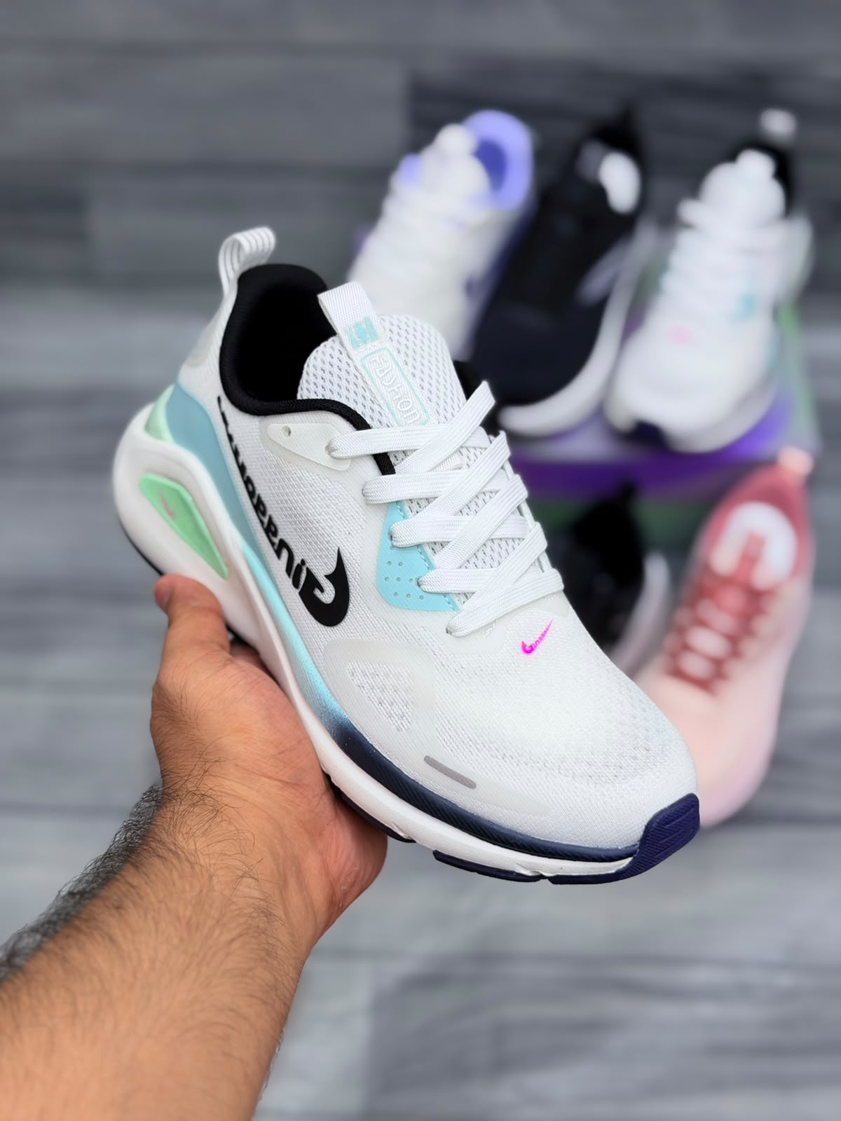 Women's Lightweight Running Shoes | White & Lavender