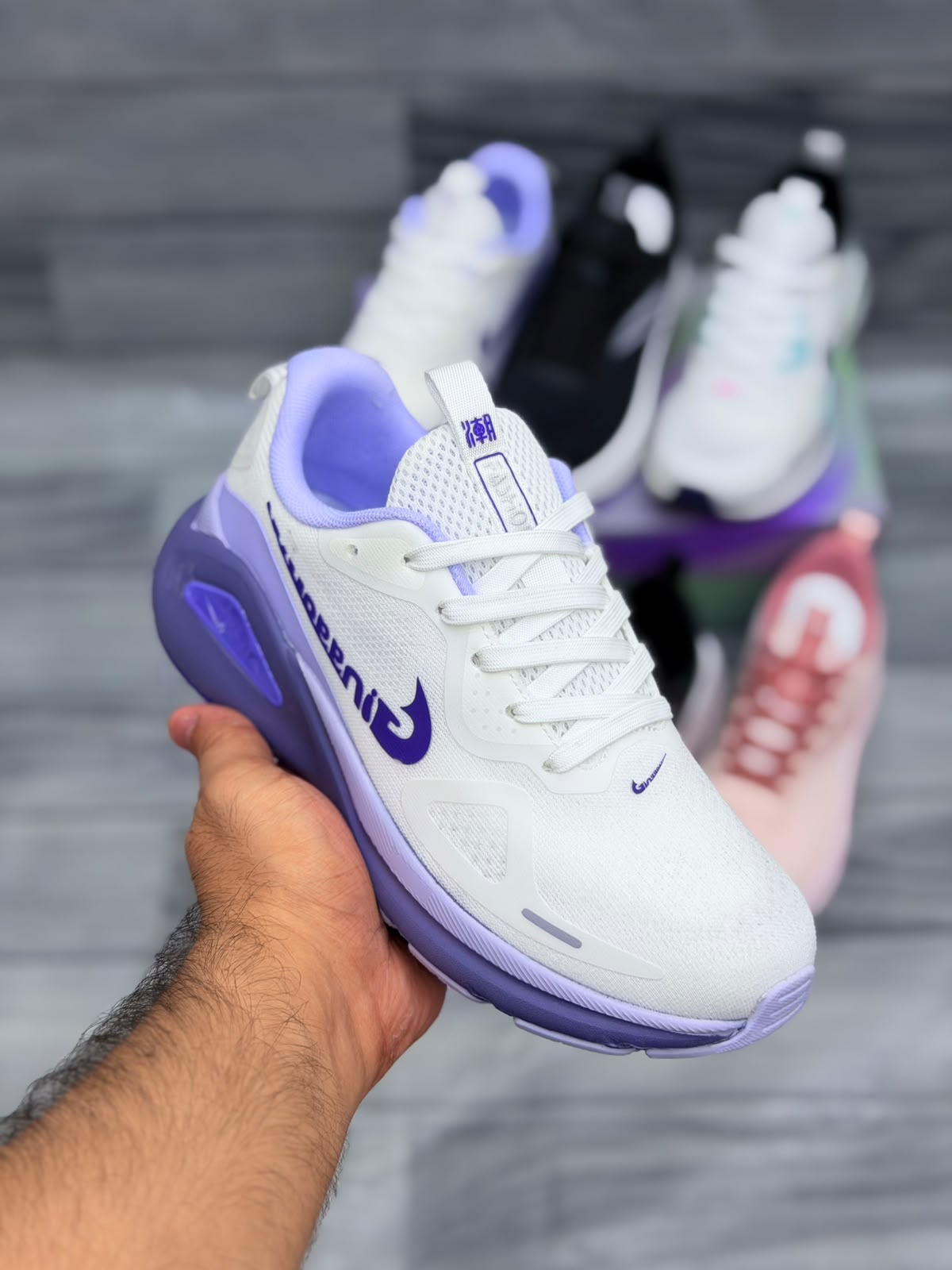 Women's Lightweight Running Shoes | White & Lavender