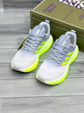 Gossgeke Chunky Sneakers | Casual Running Shoes | Neon Green